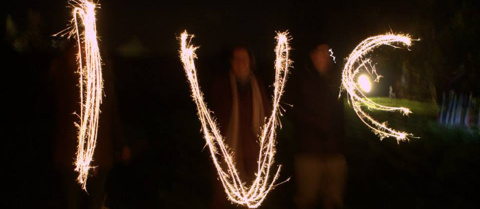 Sparklers at Norwich IVC Bonfire Night, 2014